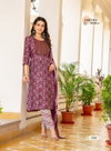 Trisha Vol 3 By Erraha Rayon Umbrella Style Kurti Set Suppliers In India
